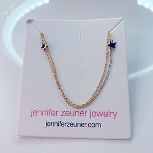 Jennifer Zeuner Gold Star Necklace